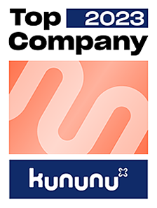 P3 Top Company Siegel 2023 von Kununu 